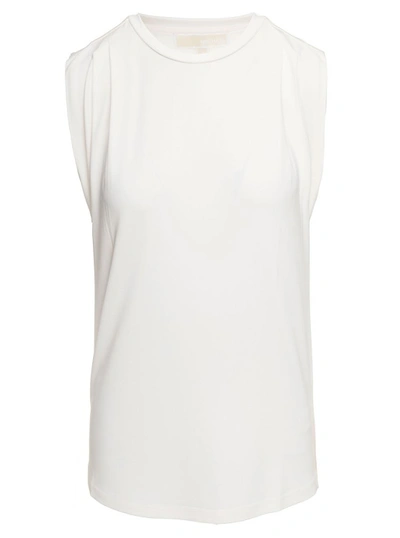 MICHAEL MICHAEL KORS WHITE SLEEVELESS TOP