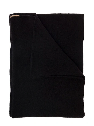 Semi-couture Logo Scarf In Black