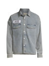 HONOR THE GIFT MEN'S AN ODE TO AN INNER CITY HOME DENIM BUTTON-FRONT SHIRT