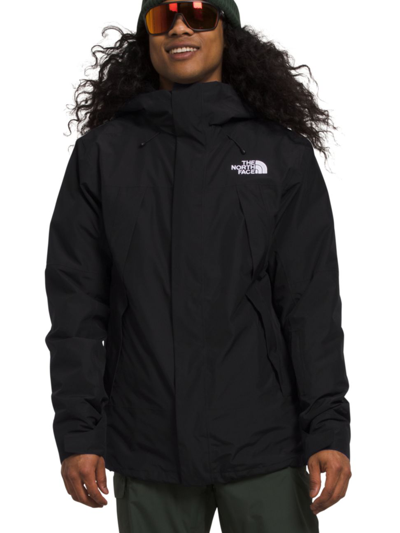 The North Face Men's Clement Triclimate Jacket In Tnf Black,asphalt Grey