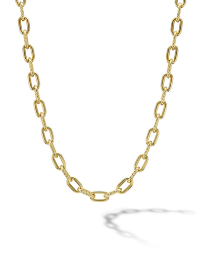 David Yurman Women's Dy Madison Chain Necklace In 18k Yellow Gold