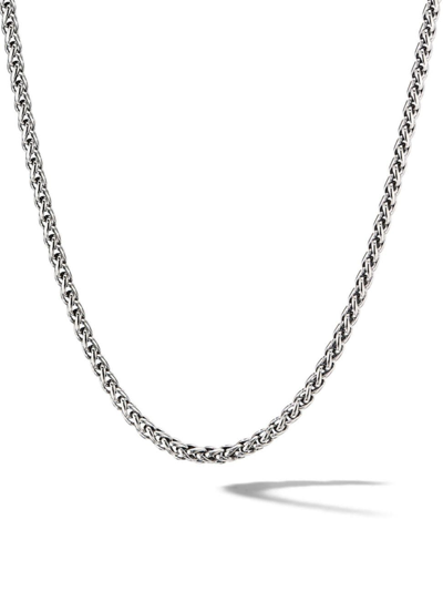 David Yurman Men's Wheat Chain Necklace In Sterling Silver, 4mm, 20"l