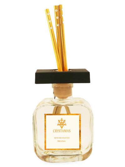 Crystamas Candles & Scents Fig Tree Sap Room Diffuser In Gold