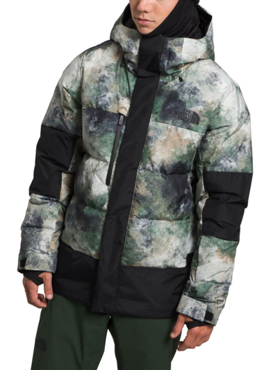 The North Face Men's Corefire Windstopper Hooded Down Jacket In Pine Needle Camo
