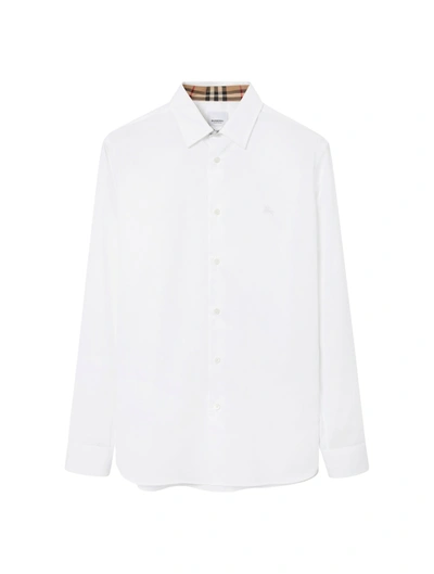 BURBERRY STRETCH COTTON SHIRT