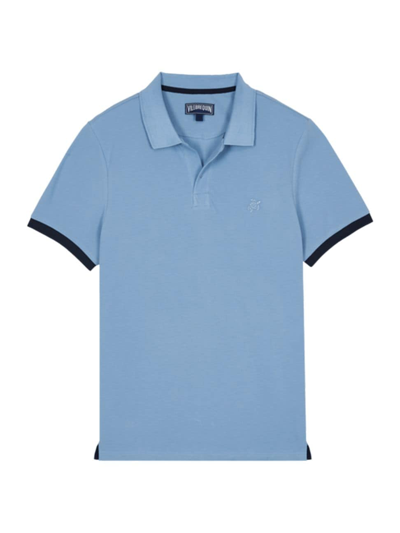 Vilebrequin Organic-cotton Polo Shirt In Divin