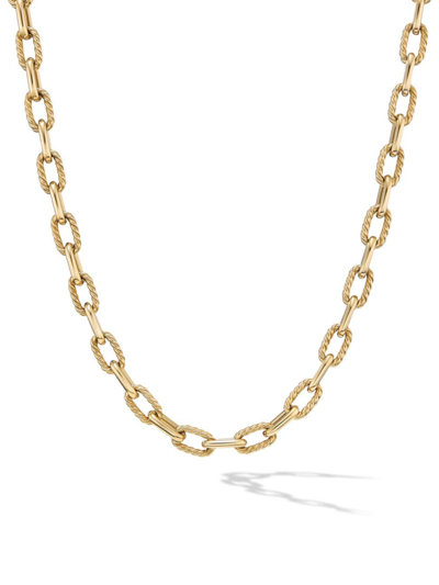 David Yurman Men's Dy Madison Chain Necklace In 18k Yellow Gold, 6mm