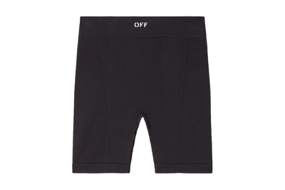 Pre-owned Off-white Off-stamp Shorts Black