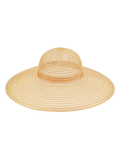 Eugenia Kim Women's Bunny Packable Wide-brim Sun Hat In Brown