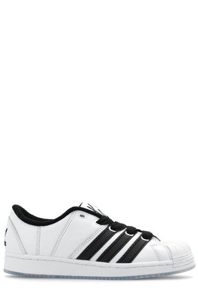 Adidas Originals X Korn Supermodified Sneakers In White/black