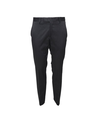 Karl Lagerfeld Straight Leg Tailored Trousers In Black