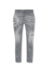 DSQUARED2 DSQUARED2 DISTRESSED CROPPED JEANS