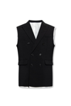 DSQUARED2 DSQUARED2 RAW TRIMMED DOUBLE BREASTED VEST