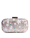 GEMY MAALOUF CLUTCH WITH LASER CUT FLOWERS - ACCESSORIES