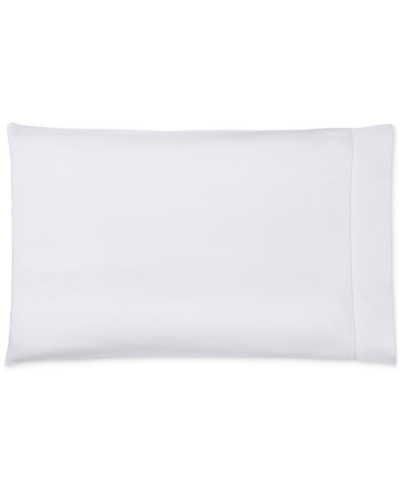 Sferra Fiona Sateen Cotton Pillowcase, King In White