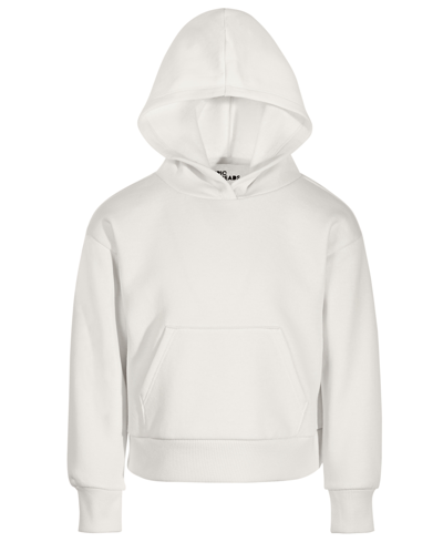 Epic Threads Kids' Toddler & Little Girls Fleece Hoodie, Created For Macy's In Angel White
