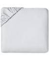 Sferra Fiona Sateen Cotton Fitted Sheet, King In Lunar