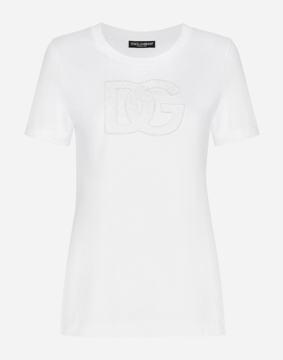 Dolce & Gabbana T-shirt Manica Corta In White