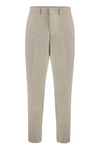 Department Five Department 5 E-motion Wool Blend Trousers In Beige