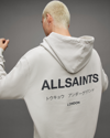 Allsaints Underground Relaxed Fit Pullover Hoodie