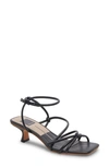 Dolce Vita Bev Ankle Strap Sandal In Midnight Patent Leather