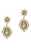 DEEPA GURNANI ALIANAH CRYSTAL DROP EARRINGS