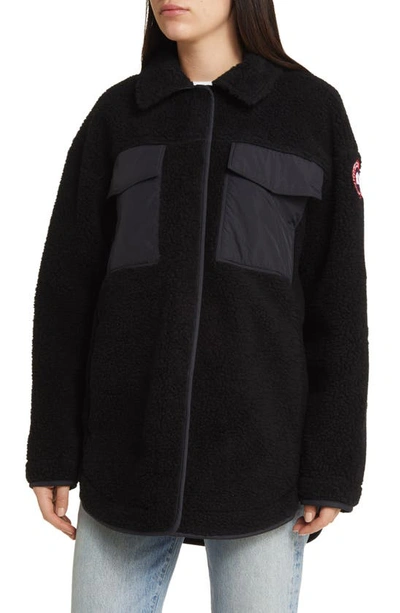 CANADA GOOSE CANADA GOOSE SIMCOE HIGH PILE FLEECE SHACKET