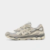 Asics Gel-nyc In Cream/oyster Grey