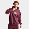 Timberland Men's Oval Logo Graphic Pullover Hoodie In Port Royale
