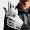 Nike Men's Club Fleece 2.0 Embroidered Logo Tech Gloves In Dark Grey Heather/black
