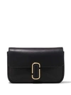 Marc Jacobs The J Black Leather Crossbody Bag In Black