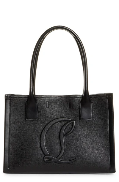 Christian Louboutin Small By My Side Tote In Black/ Black/ Black