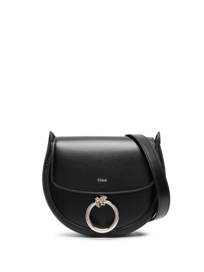 Chloé Black Arlene Leather Crossbody Bag
