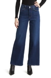 Frame Le Slim Palazzo High Waist Wide Leg Jeans In Majesty