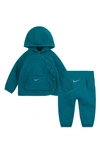 Nike Readyset Baby 2-piece Snap Jacket Set In Green