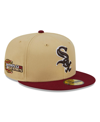 NEW ERA MEN'S NEW ERA VEGAS GOLD, CARDINAL CHICAGO WHITE SOX 59FIFTY FITTED HAT
