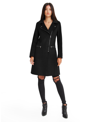 Belle & Bloom Last Chance Wool Blend Coat In Black