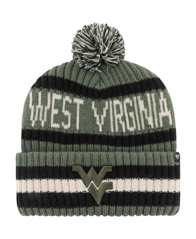 47 Brand Men's ' Green West Virginia Mountaineers Oht Military-inspired Appreciation Bering Cuffed Kn