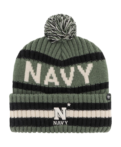 47 Brand Men's ' Green Navy Midshipmen Oht Military-inspired Appreciation Bering Cuffed Knit Hat With