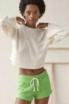 Out From Under Good Days Micro Short In Green, Women's At Urban Outfitters