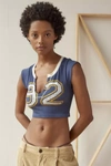 Out From Under Go For Gold Seamless Top, Women's At Urban Outfitters In Multicolor