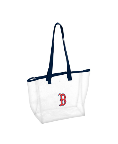Logo Brands Women's Boston Red Sox Stadium Clear Tote In Black