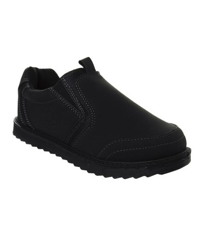 Beverly Hills Polo Club Kids' Little Boys Casual Slip On Shoes In Black