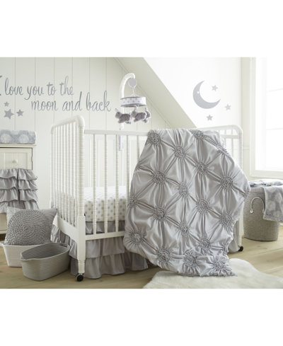 Levtex Baby Willow Crib Bedding Set Of 5 In Gray