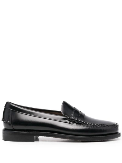 Sebago Classic Loafers In Black