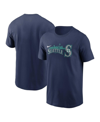 NIKE MEN'S NIKE NAVY SEATTLE MARINERS LOCAL TEAM SKYLINE T-SHIRT