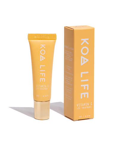 Koa Life Lip Treatment Infused With Vitamin C, 10 Grams In Orange
