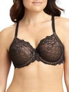 Chantelle Women's Rive Gauche Three-part Cup Bra In Black