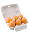 New Classic Toys Wooden Eggs 6 Pieces, Imagination Play In Multi
