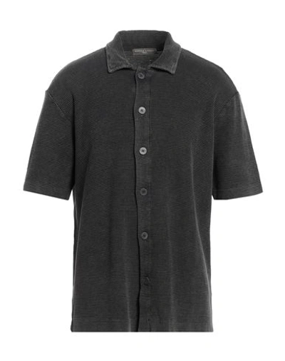 Daniele Fiesoli Man Shirt Steel Grey Size Xl Cotton